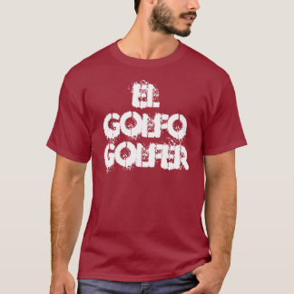 Camiseta EL Golfo, jogador de golfe