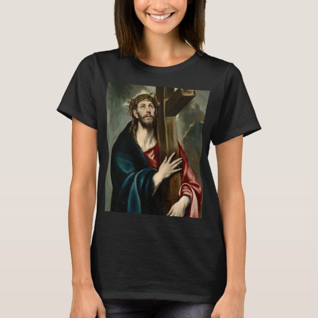 Camiseta El Greco - Carregando Cristo Da Cruz (Frente)