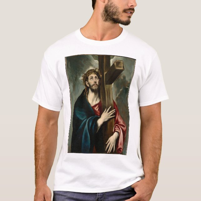 Camiseta El Greco - Carregando Cristo Da Cruz (Frente)