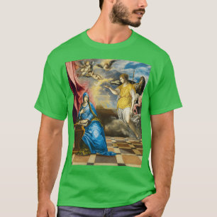 Camiseta El Greco Domenikos Theotokopoulos quotAnunciação