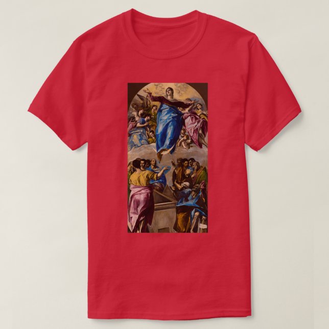 Camiseta El Greco Domenikos Theotokopoulos quotAssumpti (Frente do Design)