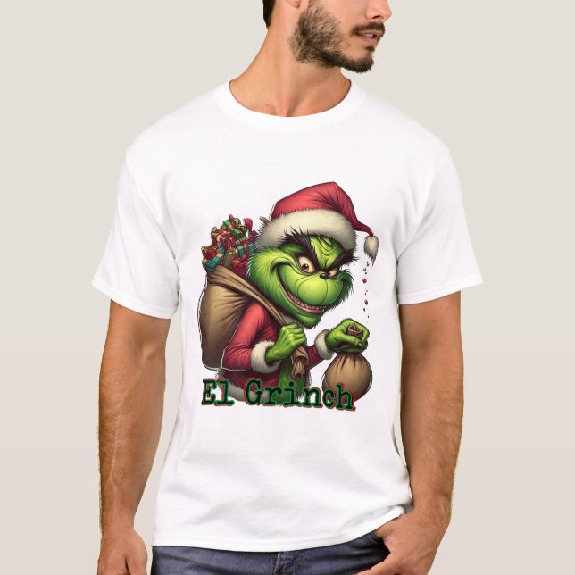 Camiseta El Grinch esta aqui (Frente)