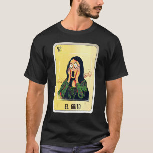 Camiseta El Grito Mexicano Slang - Cartões De Bingo De Lote