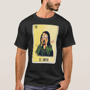 Camiseta El Grito Mexicano Slang - Cartões De Bingo De Lote