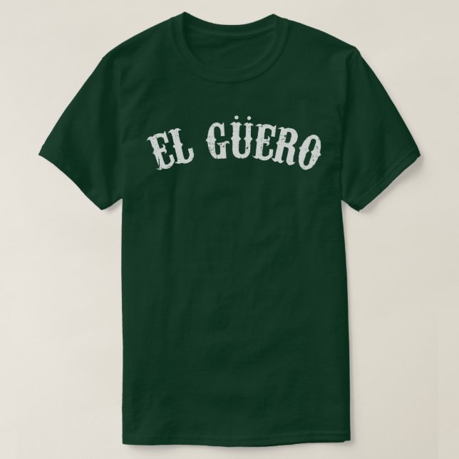 Camiseta El Guero (Frente do Design)