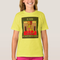 El Iggy A Incrível Luta Iguana Meninas T-shirt