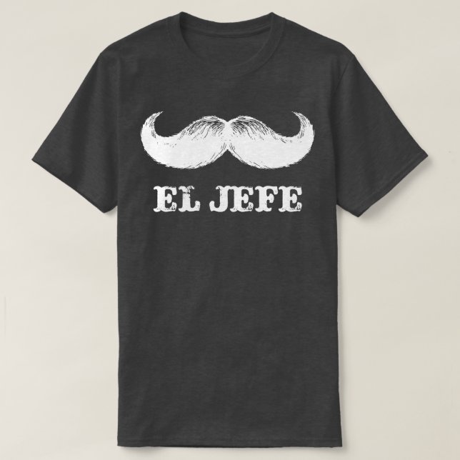 Camiseta El Jefe Funny Chefe Mexicano (Frente do Design)