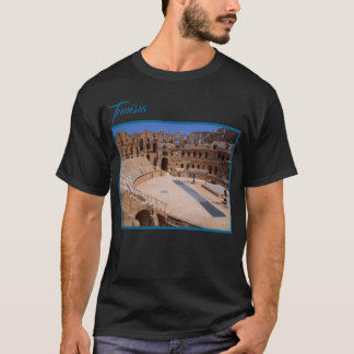 Camiseta El Jem Old Roman Gladiator Amphitheater Tunísia