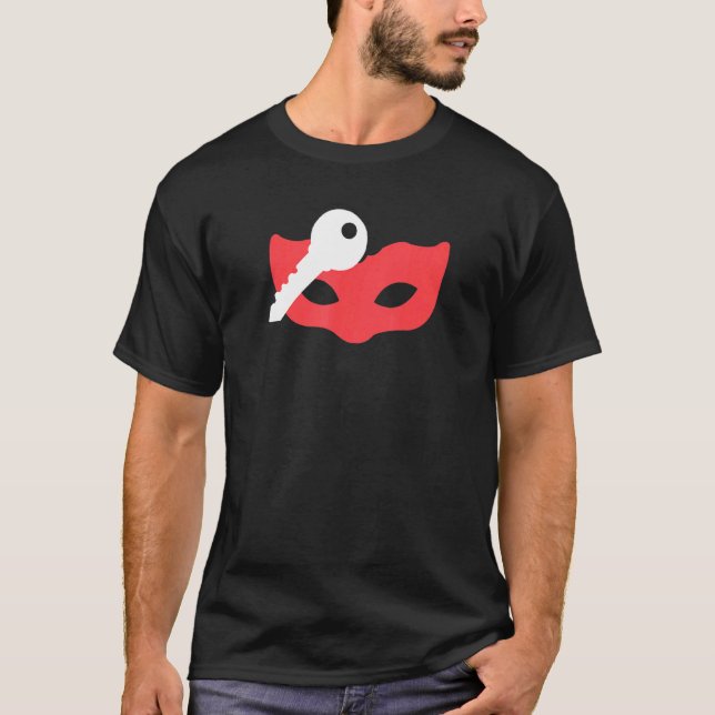 Camiseta El Juego De Las Llaves La Máscara (Frente)