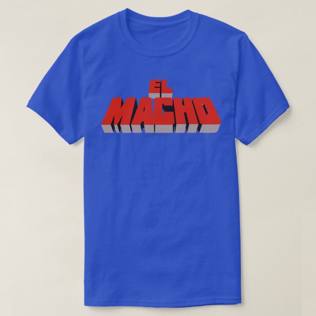 Camiseta El Macho 1 (Frente do Design)