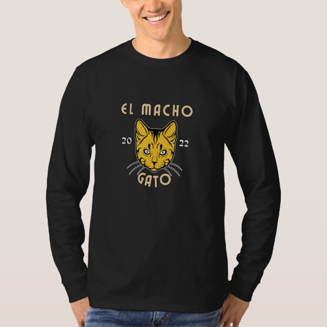 Camiseta El Macho Gato - Gatinho 1 (Frente)