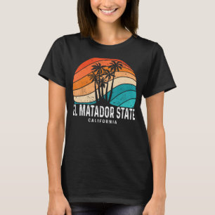 Camiseta El Matador State Beach California Palm Tree Beach