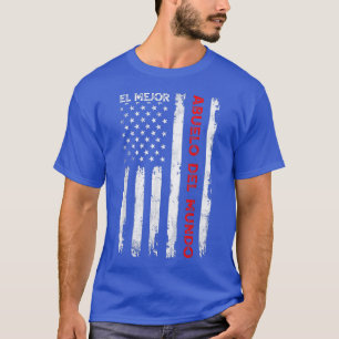 Camiseta El Mejor Abuelo Del Mundo Men Retro Vintage Grandp
