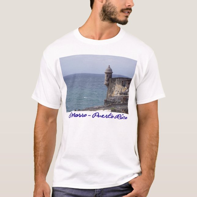Camiseta EL Morro - t-shirt de Puerto Rico (Frente)