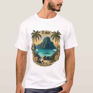 Camiseta El Nido: Um Refúgio Tropical