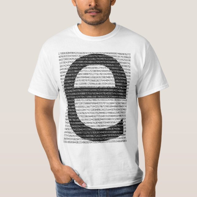 Camiseta El numero e (Frente)