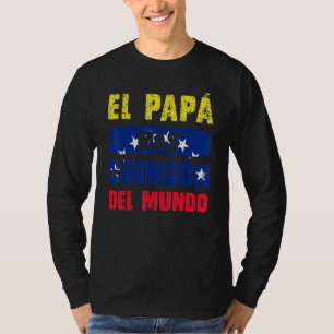 Camiseta El Pap Mas Chingn Del Mundo Venezuela Flag Venezue
