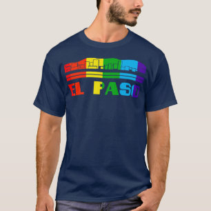 Camiseta El Paso Pride El Paso, apoiador LGBT de presentes