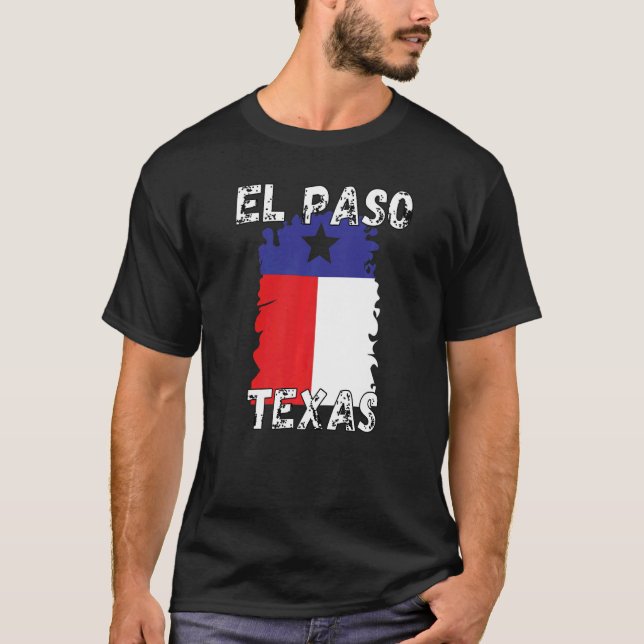 Camiseta El Paso Tx El Paso Souvenirs 1 (Frente)