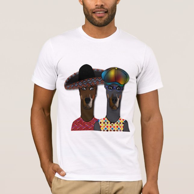 Camiseta El Pinscher Brothers Do Margaritas (Frente)