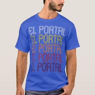 Camiseta El Portal, FL  Vintage Style Florida 