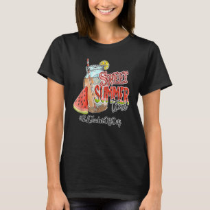 Camiseta El Professora Do Duty Summer Break Horário De Verã