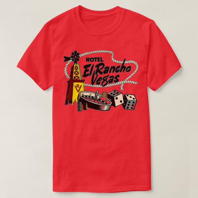 Camiseta El Rancho Las Vegas (Frente do Design)