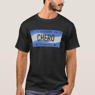 Camiseta El Salvador com frases típicas CHERO