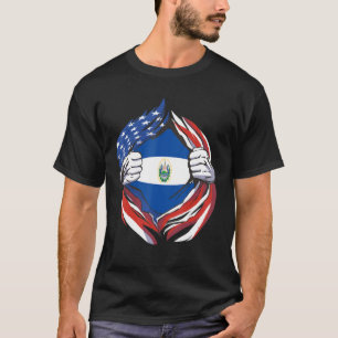 Camiseta El Salvador Flag American Orgulha Do Meu Salvadore