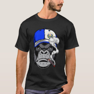 Camiseta El Salvador Gorilla Salvadorenho Raízes Patrimônio