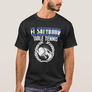 Camiseta El Salvador Mesa de apoio à Tênis salvadorenha