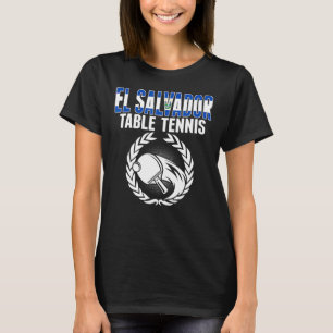Camiseta El Salvador Mesa de apoio à Tênis salvadorenha