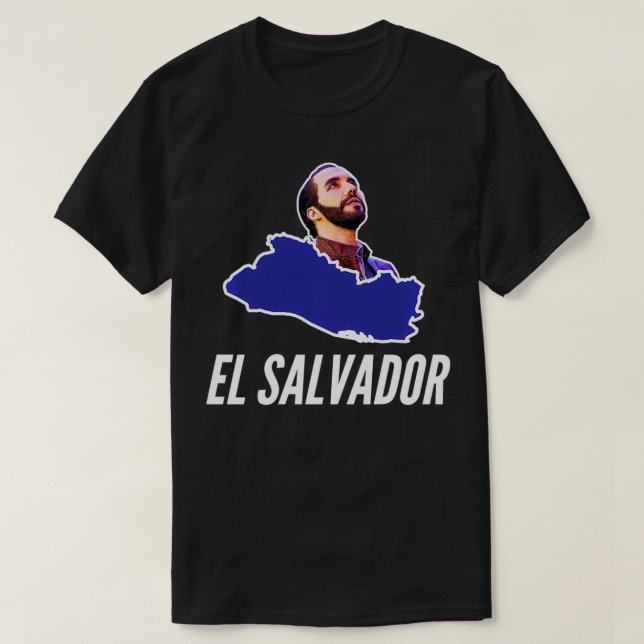 Camiseta El Salvador, Nuevas Ideas 503, Nayib Bukele (Frente do Design)