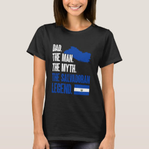 Camiseta El Salvador Pai Legenda Salvadoriana El Salvador F