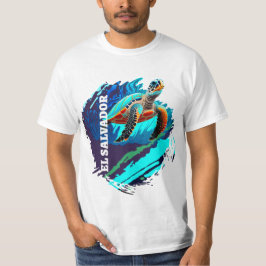 CAMISETA EL SALVADOR TORTUGA MARINA
