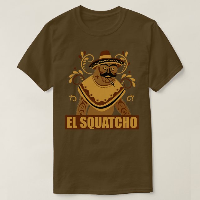 Camiseta El squatcho (Frente do Design)
