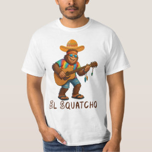 Camiseta El Squatcho Bigfoot Engraçado