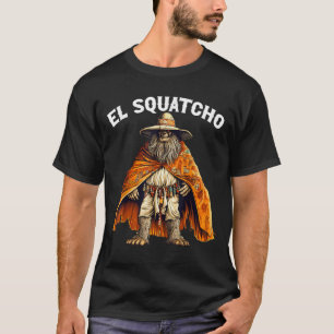 Camiseta El Squatcho Poncho Western Sasquatch