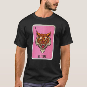 Camiseta El Tigre Mexican Lottery Mexico Loteria Cards