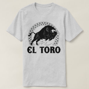 Camiseta EL Toro o t-shirt espanhol do mexicano da cultura