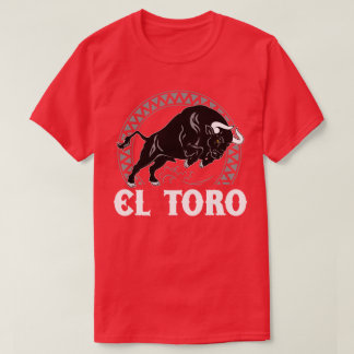 Camiseta EL Toro o t-shirt mexicano do espanhol da cultura