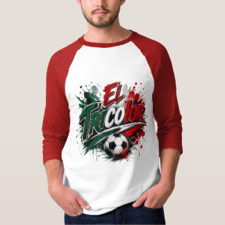 Camiseta El Tricolor - apelido da seleção mexicana