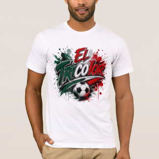 Camiseta El Tricolor - apelido da seleção mexicana