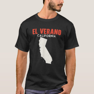 Camiseta El Verano California State America Viagem Cali