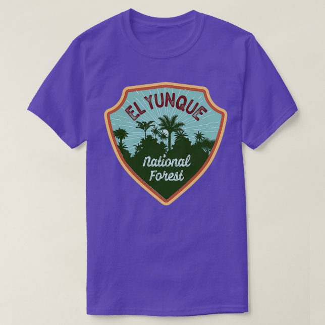 Camiseta El Yunque National Forest sticker gift III (Frente do Design)