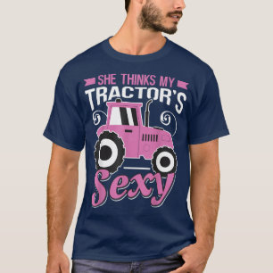 Camiseta Ela acha que o meu produtor de comidas Sey Farmer