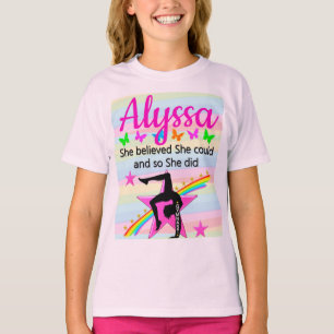 CAMISETA ELA ACREDITAVA QUE PODERIA GYMNAST DESIGN