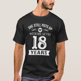 Camiseta Ela Ainda Se Junta A Mim Após 18 Anos De Casamento
