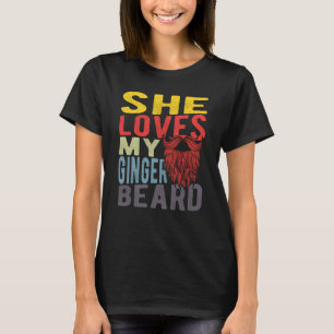 Camiseta Ela Ama Minha Barba Ruiva