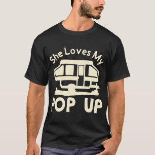 Camiseta Ela ama minha Pop #USAPatriotGraphics ©
